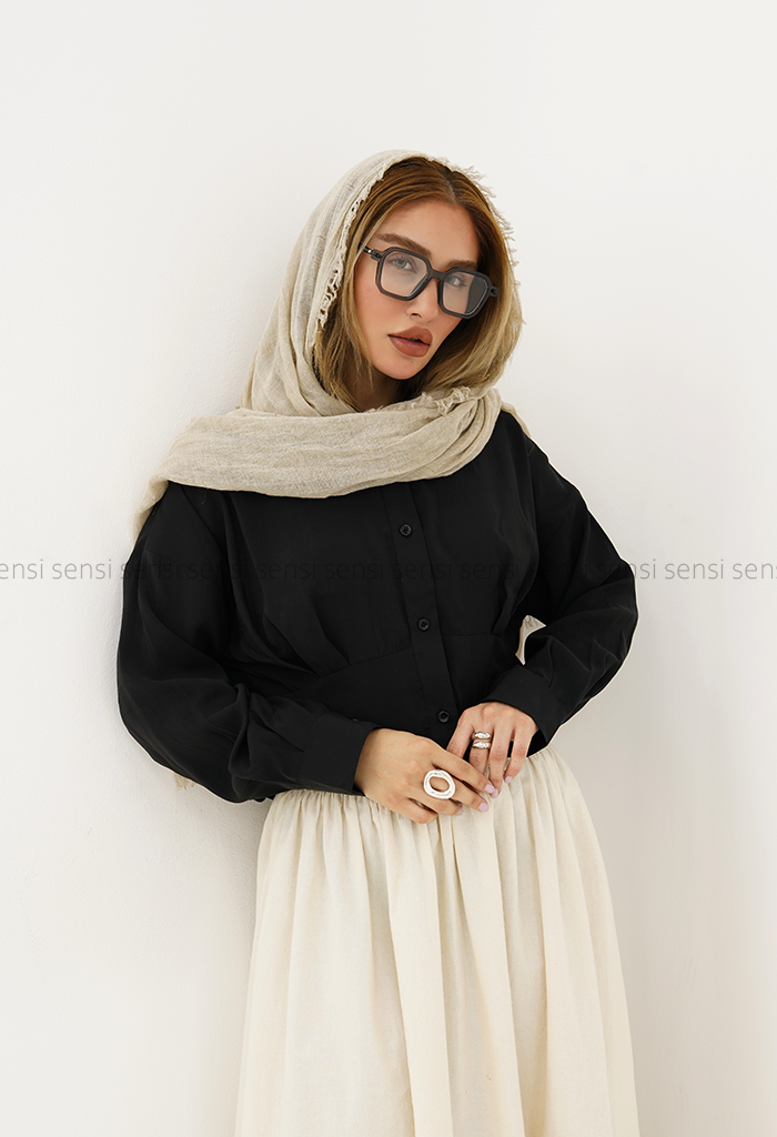شومیز زنانه پری پشت بندی کد1006463